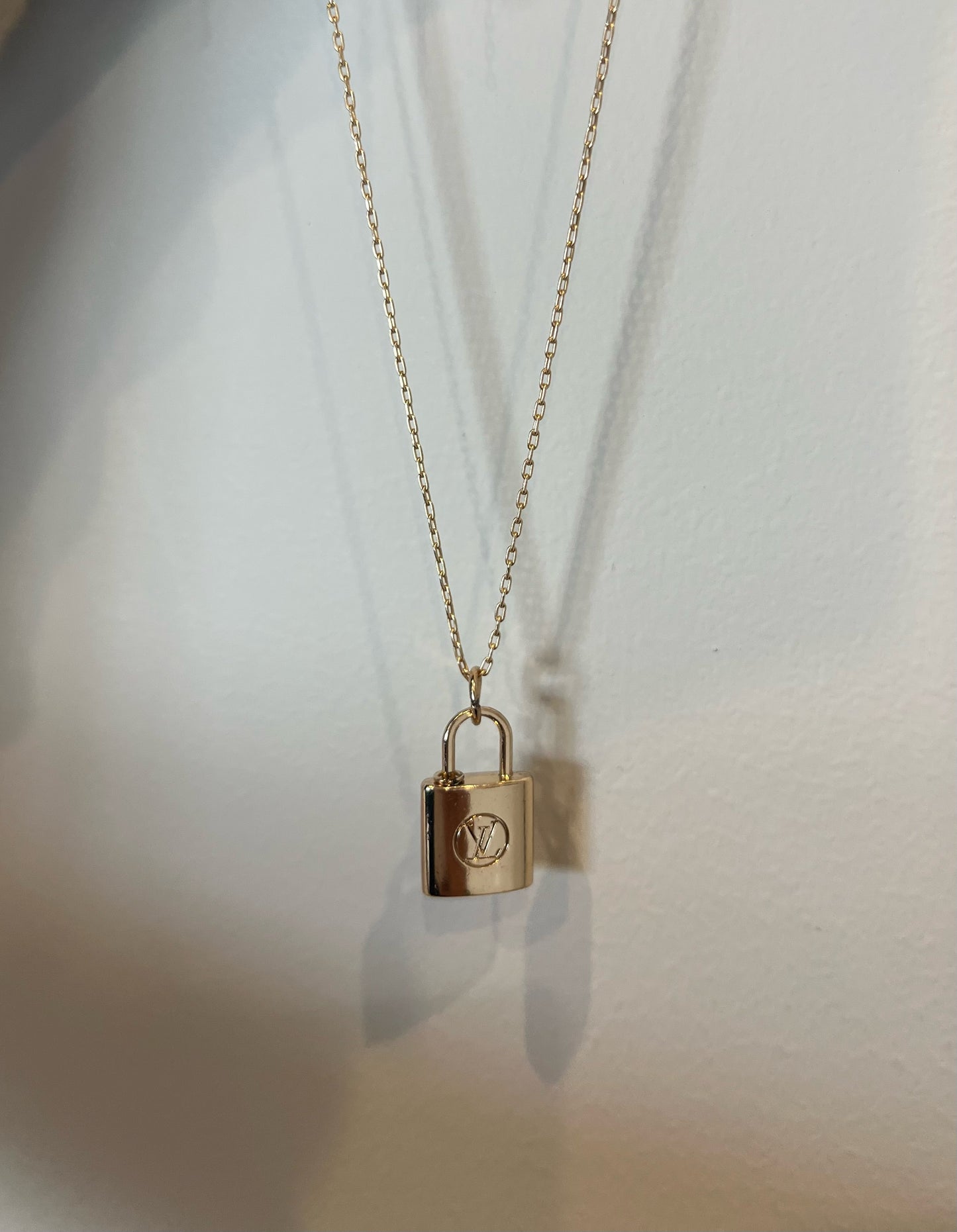 Vintage Lock Necklace