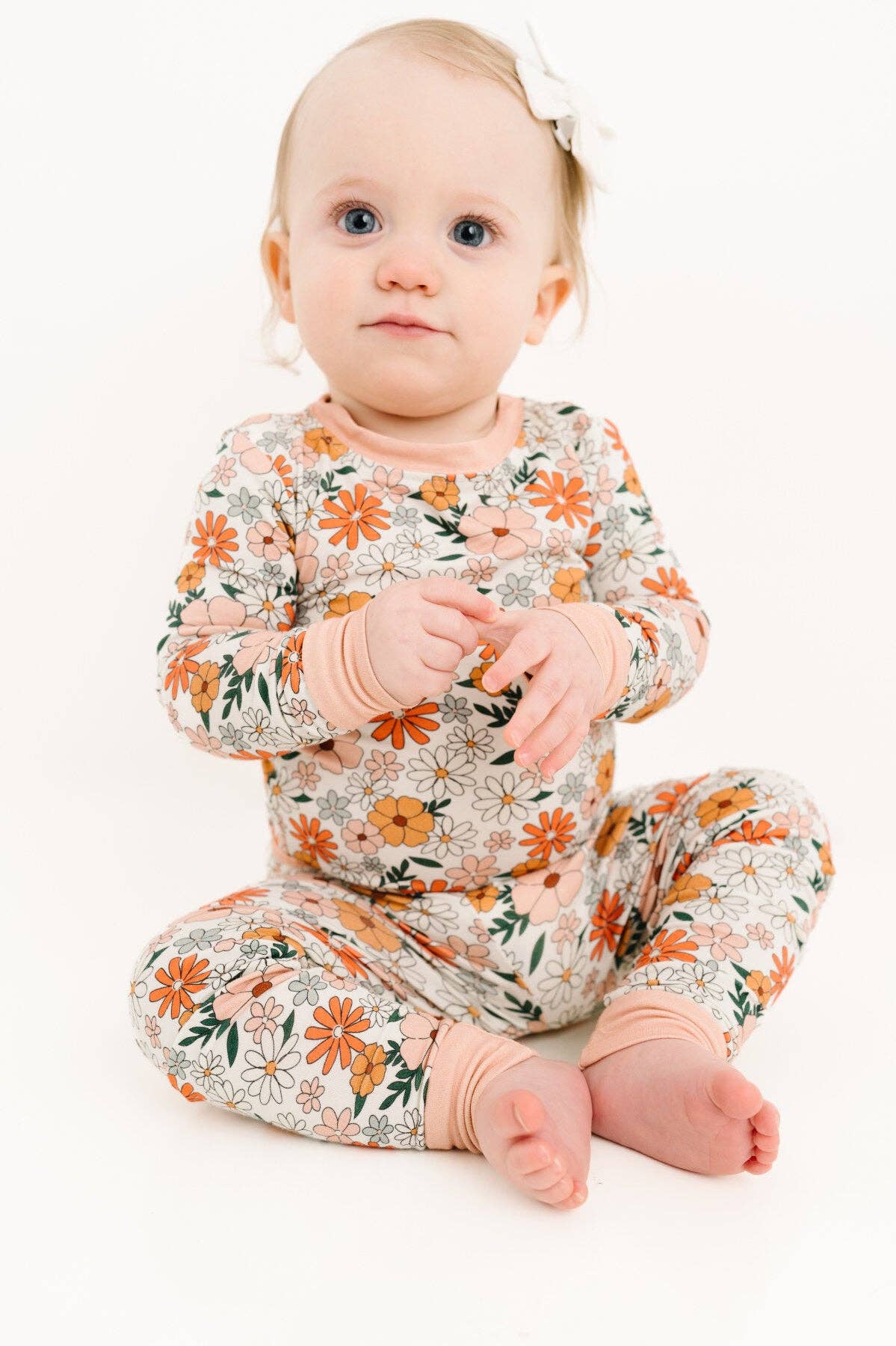 Little One Shop - Boho Floral Bamboo Set